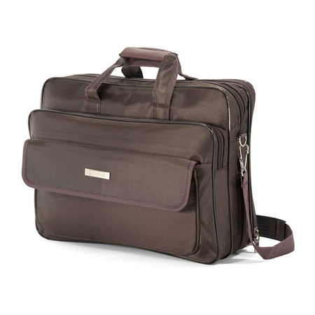 Τσάντα Laptop 15,6''  σε καφέ χρώμα